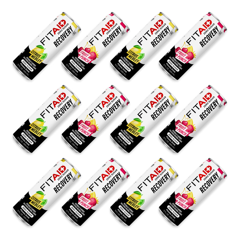 LIFEAID pack frontal de FITAID Zero con diseño y combinación de sabores