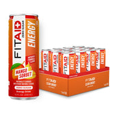 LIFEAID FITAID lata Mango Sorbet vista frontal muestra sabor tropical