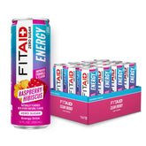 LIFEAID FITAID frente de lata Raspberry Hibiscus mostrando diseño y color vibrante