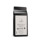 Lifeboost empaque frontal mostrando sabor French Vanilla y bajo ácido
