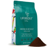 LIFEBOOST frente del paquete mostrando diseño y tamaño 12oz, claridad de marca