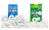 Life Savers empaque frontal mostrando dos libras y mezcla de sabores, ideal para compartir