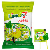 Limon 7 paquete frontal mostrando 30 paletas, ideal para compartir