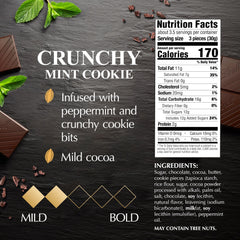 Lindt primer plano de cuadrados de chocolate mostrando textura y snap