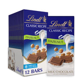 Lindt vista frontal del empaque con presentación y atractivo elegante