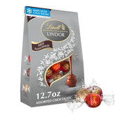 Lindt LINDOR bolsa frontal mostrando variedad y facilidad para compartir