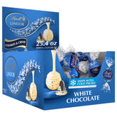 Lindt caja frontal mostrando 60 trufas para compartir