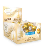 Lindt caja frontal con 60 trufas mostrando presentación elegante