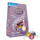 Lindt bolsa frontal con trufas surtidas mostrando presentación elegante
