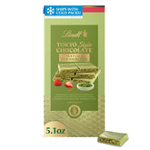 Lindt frontal del paquete mostrando diseño Tokyo Style y atractivo premium