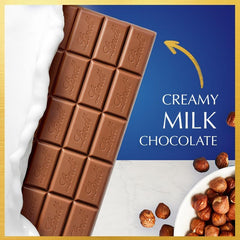 Lindt trozos integrados en brownie mostrando uso en repostería