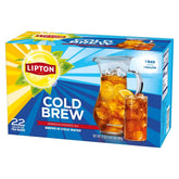 Lipton bolsa frontal mostrando marca y diseño práctico para preparar un galón