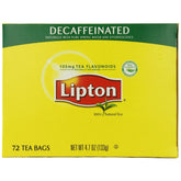 Lipton bolsa frontal del pack mostrando marca y conveniencia