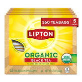 Lipton caja frontal mostrando el empaque grande y conveniencia familiar