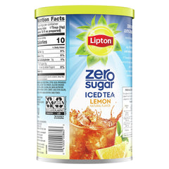 Lipton polvo de té detalle de textura que facilita disolución rápida