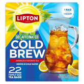 Lipton empaque delantero mostrando 44 bolsitas y beneficio conveniencia