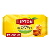 Lipton frente de la caja 600 bolsitas mostrando marca y cantidad, conveniencia inmediata