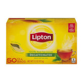 Lipton frente del empaque doble mostrando 2 cajas y 100 bolsitas, conveniencia inmediata