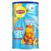 Lipton frente del empaque mostrando el producto y presentación práctica