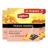 Lipton frente del empaque mostrando variedad y cantidad, ideal para almacenamiento