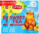 Lipton empaque frontal familiar mostrando la marca y beneficio de conveniencia