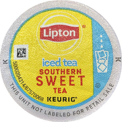 Lipton paquete frontal mostrando 22 K-Cups y conveniencia inmediata