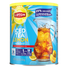 Lipton lata frente mostrando envase y rendimiento