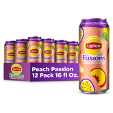 Lipton pack frontal de 12 latas mostrando diseño y conveniencia