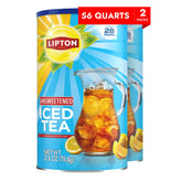 Lipton envase frontal mostrando la marca y rendimiento para refresco inmediato