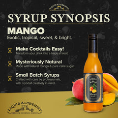 Liquid Alchemist textura de pulpa de mango que muestra consistencia y sabor real