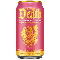 Liquid Death burbujas visibles en bebida destacando carbonatación intensa