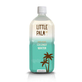 Little Palm frente de la botella mostrando envase y sello natural