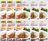 Lobo albahaca santa envase frontal mostrando etiqueta y conveniencia de pack de 50 g