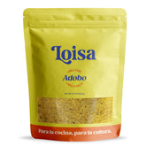 Loisa adobo presentación frontal mostrando bolsa grande y diseño claro y orgánico