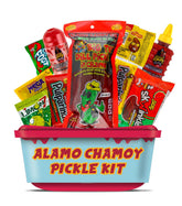 LookOn Alamo pepinillo frontal con etiqueta visible y color intenso para preparar chamoy