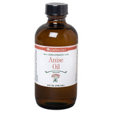 LorAnn Oils frasco frontal de aceite de anís muestra etiqueta y presentación útil