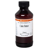 LorAnn Cake Batter SS botella frontal mostrando etiqueta y tamaño práctico