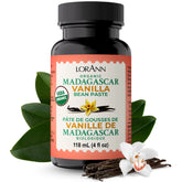 LorAnn vainilla Madagascar frasco frente, sabor concentrado y práctico