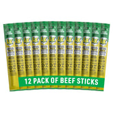 Lorissa's Kitchen pack frontal mostrando 12 palitos, conveniencia para llevar