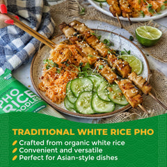 Lotus Foods fideos en tazón de pho listos, beneficiando sabor y absorción de caldo