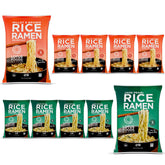 Lotus Foods empaque frontal del ramen miso, conveniencia en pack