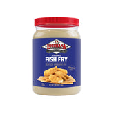 Louisiana Fish Fry envase frontal mostrando marca y tamaño práctico