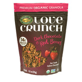 Love Crunch frente del empaque mostrando el diseño y beneficios visibles