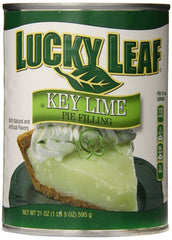 Lucky Leaf lata frontal muestra etiqueta clara y fácil uso