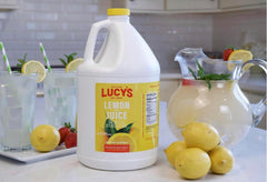 Lucy’s usado para preparar limonada fresca en jarra, fácil y rápido