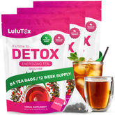 LULUTOX vista frontal del paquete mostrando diseño y beneficios