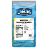 Lundberg empaque frontal de 25 lb que muestra tamaño y marca claramente
