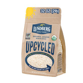 Lundberg bolsa frente 2 lb mostrando presentación y sello ecológico