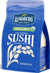Lundberg bolsa frontal 64 oz con cierre resellable y detalle orgánico
