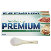 Luxenton caja frontal 16 oz mostrando galletas crujientes y almacenamiento práctico
